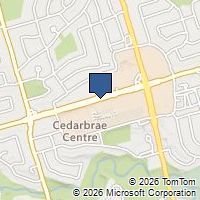 Map Toronto, ON M1H1B3, Canada