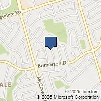 Map Toronto, ON M1H2R3, Canada