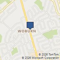 Map Toronto, ON M1H2Y1, Canada