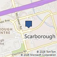 Map Toronto, ON M1H3E3, Canada