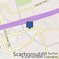 Map Toronto, ON M1H3H9, Canada