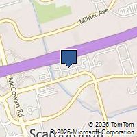 Map Toronto, ON M1H3J7, Canada