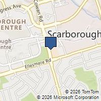 Map Toronto, ON M1H3K3, Canada