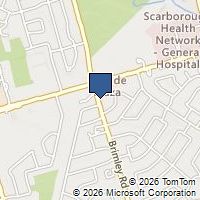 Map Toronto, ON M1J1C9, Canada