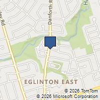 Map Toronto, ON M1J1G7, Canada