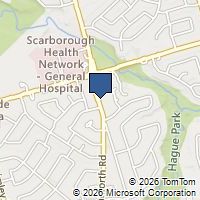 Map Toronto, ON M1J1K2, Canada