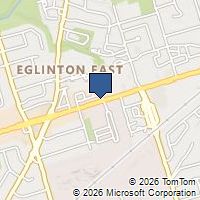 Map Toronto, ON M1J2C8, Canada