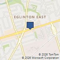 Map Toronto, ON M1J2E1, Canada