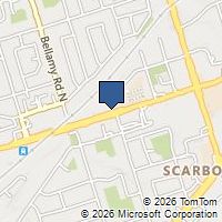 Map Toronto, ON M1J2H1, Canada