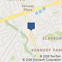 Map Toronto, ON M1K2C1, Canada