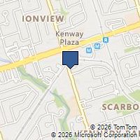 Map Toronto, ON M1K2C6, Canada