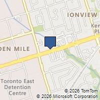 Map Toronto, ON M1K2M2, Canada