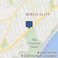 Map Toronto, ON M1N1R2, Canada