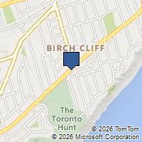 Map Toronto, ON M1N1R4, Canada