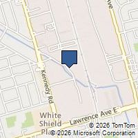 Map Toronto, ON M1P2N7, Canada