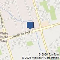 Map Toronto, ON M1P2R7, Canada