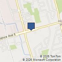 Map Toronto, ON M1P2S2, Canada