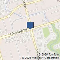 Map Toronto, ON M1P2W9, Canada