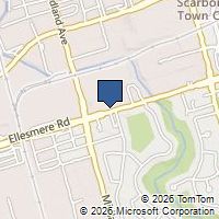 Map Toronto, ON M1P2X4, Canada