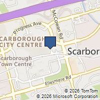 Map Toronto, ON M1P4P5, Canada