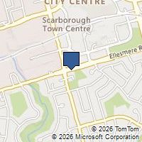 Map Toronto, ON M1P4R4, Canada