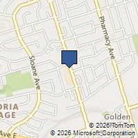 Map Toronto, ON M1R1P7, Canada