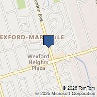 Map Toronto, ON M1R2R1, Canada