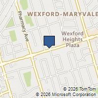 Map Toronto, ON M1R2Y5, Canada