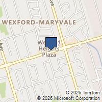 Map Toronto, ON M1R2Z1, Canada