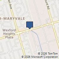 Map Toronto, ON M1R2Z7, Canada