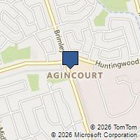 Map Toronto, ON M1S3L6, Canada