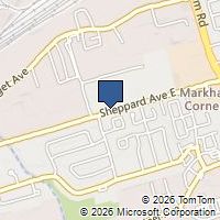 Map Toronto, ON M1S4A7, Canada