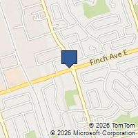 Map Toronto, ON M1S4T6, Canada
