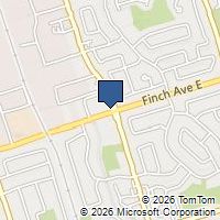 Map Toronto, ON M1S4T7, Canada