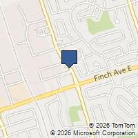 Map Toronto, ON M1V0C4, Canada