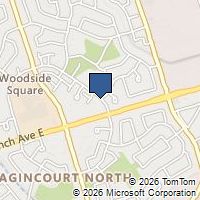 Map Toronto, ON M1V1Z6, Canada