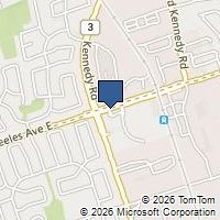 Map Toronto, ON M1V4S4, Canada