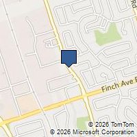 Map Toronto, ON M1V4W8, Canada