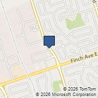 Map Toronto, ON M1V4W9, Canada