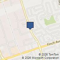 Map Toronto, ON M1V5E6, Canada