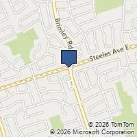 Map Toronto, ON M1V5K1, Canada