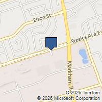 Map Toronto, ON M1V5P7, Canada