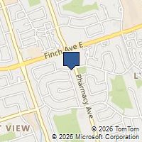 Map Toronto, ON M1W1B9, Canada