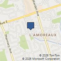 Map Toronto, ON M1W2G8, Canada