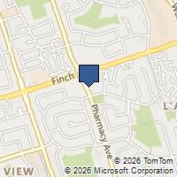 Map Toronto, ON M1W2K2, Canada