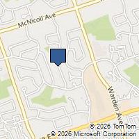 Map Toronto, ON M1W2N6, Canada