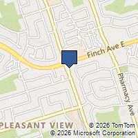 Map Toronto, ON M1W2T3, Canada