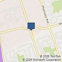 Map Toronto, ON M1W3Y3, Canada