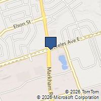 Map Toronto, ON M1X0A7, Canada