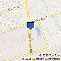 Map Toronto, ON M1X1S8, Canada